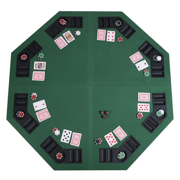 48 Inch Octagon Poker Table Top for 8 Players main image 0