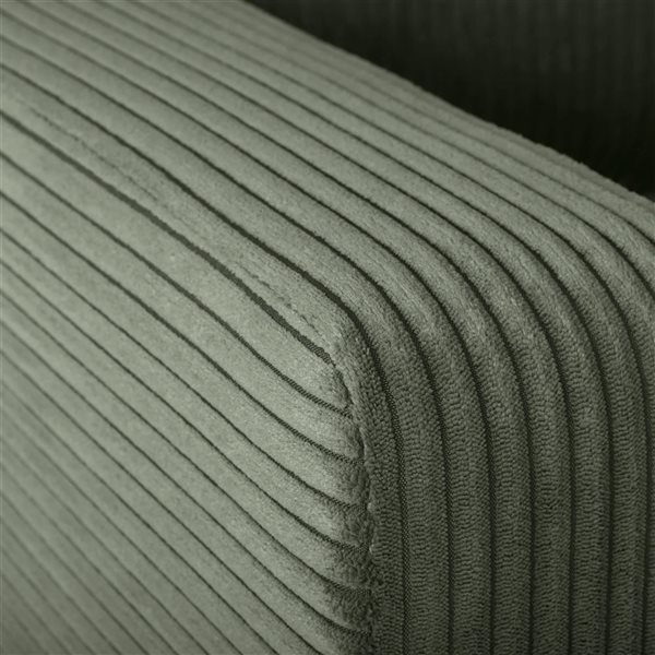 CorLiving Alton Corduroy Sofa - Green