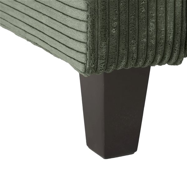 CorLiving Alton Corduroy Sofa - Green