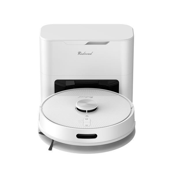 Redroad R10 3-in-1 Robot Vacuum and Mop w/ Auto Self-Empty - White