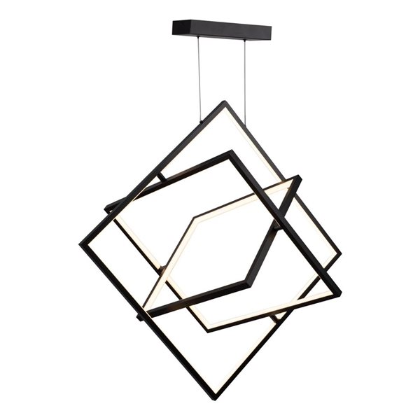 Artcraft Lighting Graymar Black LED Chandelier