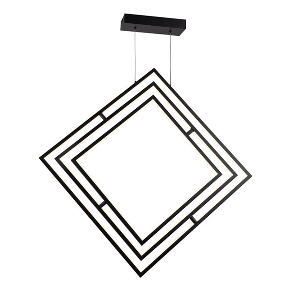 Artcraft Lighting Graymar Black LED Chandelier