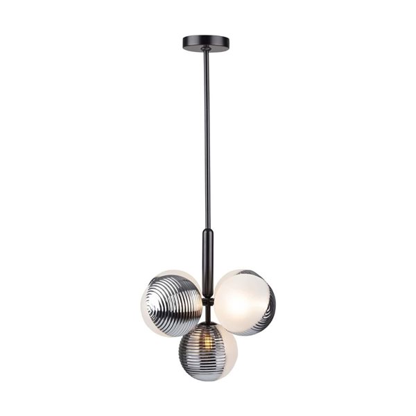 Artcraft Lighting Bolla Black 5-Light Pendant Light
