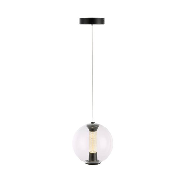 Artcraft Lighting Arlo Black 1-Light Pendant Light