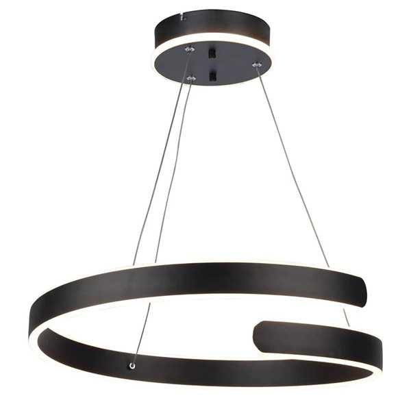 Artcraft Lighting Sirius Black Integrated LED Chandelier