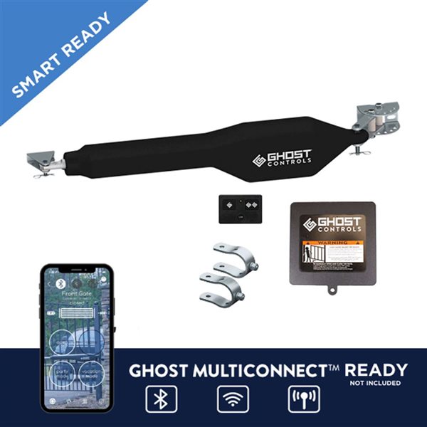 Ghost Controls Heavy-Duty Single Smart Ready Automatic Gate Opener