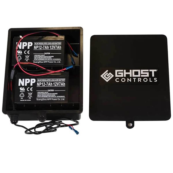 Ghost Controls Battery Box with Harness and Two Batteries
