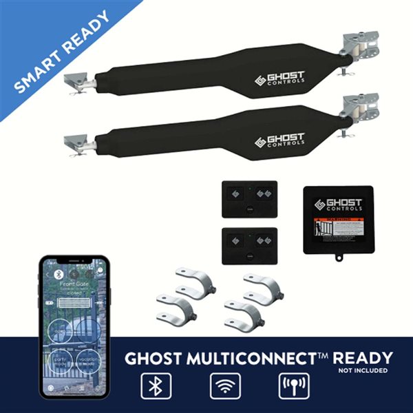 Ghost Controls Heavy-Duty Dual Smart Ready Automatic Gate Opener