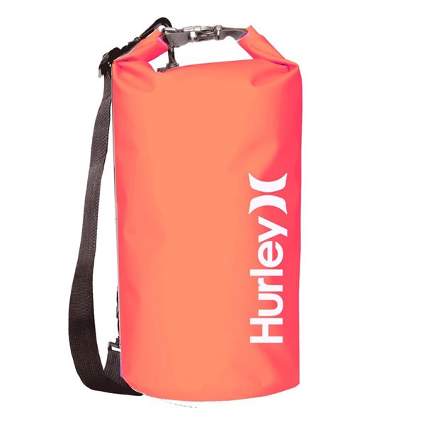 Hurley 30L Waterproof Solid Neon Pink Dry Bag