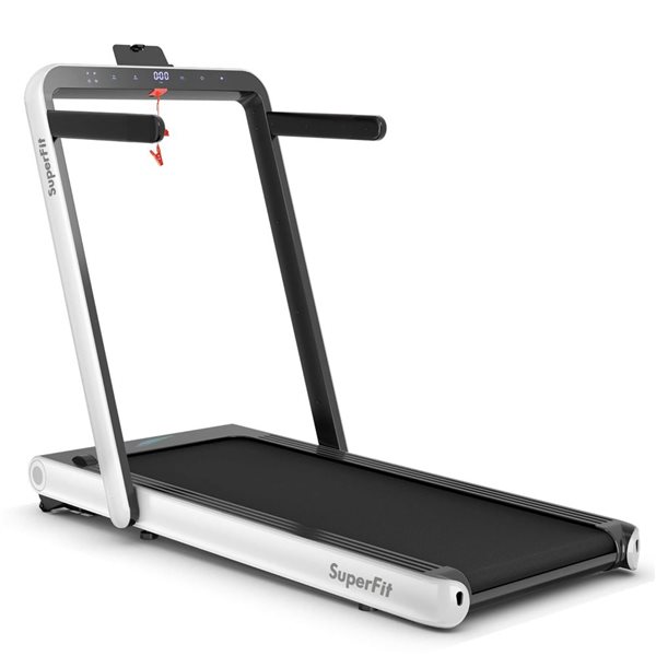 Costway 4.75 HP 2-in-1 Folding Treadmill W/Remote App Control