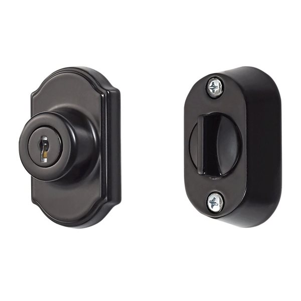 Ideal Security Keyed Deadbolt - Black
