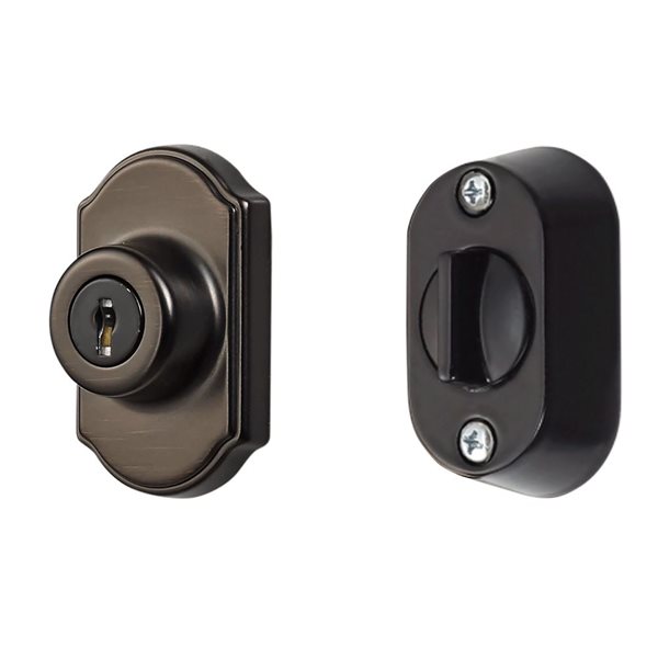 Ideal Security Keyed Deadbolt - Oil Rubbed Bronze