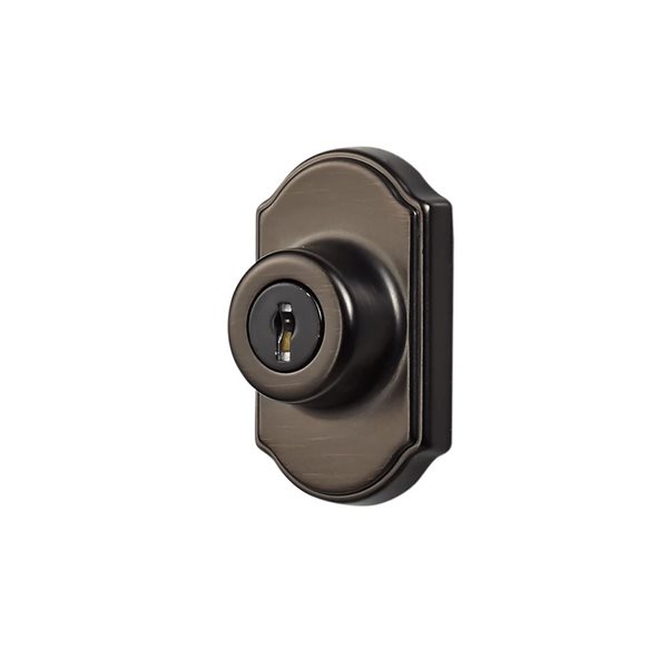 Ideal Security Keyed Deadbolt - Oil Rubbed Bronze