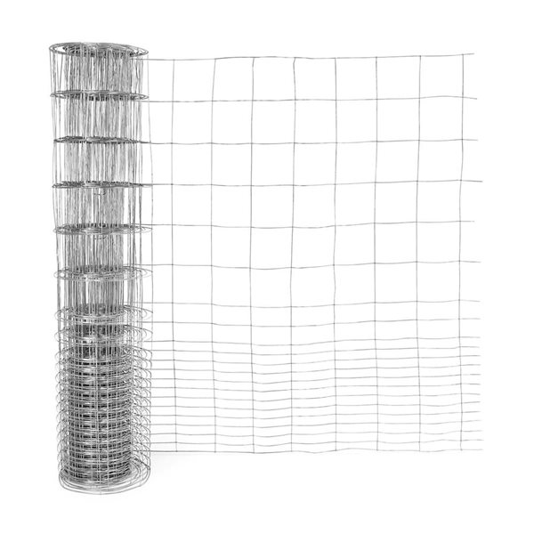 Fencer Wire 40-in x 50-ft 16-Gauge Steel Wire Rabbit Fencing