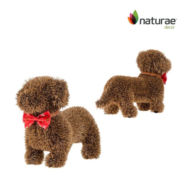 Naturae Decor 13-in Topiary Dachshund Dog