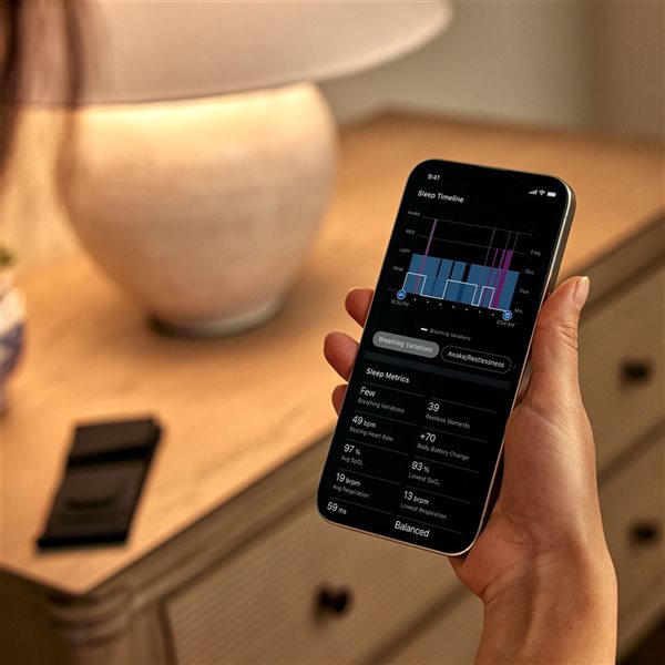 Garmin Index Black L/XL Sleep Monitor