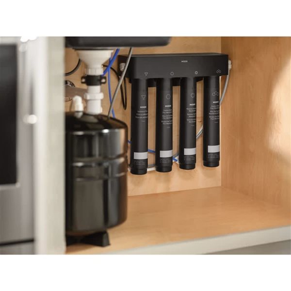 MOEN 4-Stage Under Sink Reverse Osmosis Advanced Filtration System
