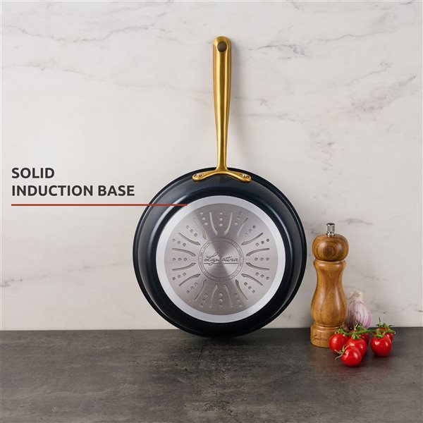 Lagostina Eleganza 2-Piece Ceramic Non-Stick Frypan Set - 26 cm/30 cm