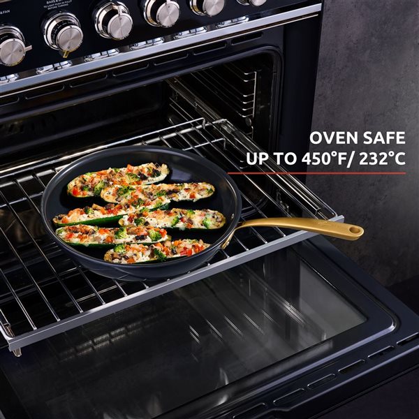 Lagostina Eleganza 2-Piece Ceramic Non-Stick Frypan Set - 26 cm/30 cm