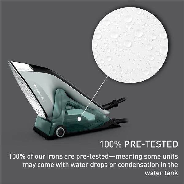 Rowenta Duo Force 1700 W 2-in-1 Steamer and Iron with Ironing Mat - Green