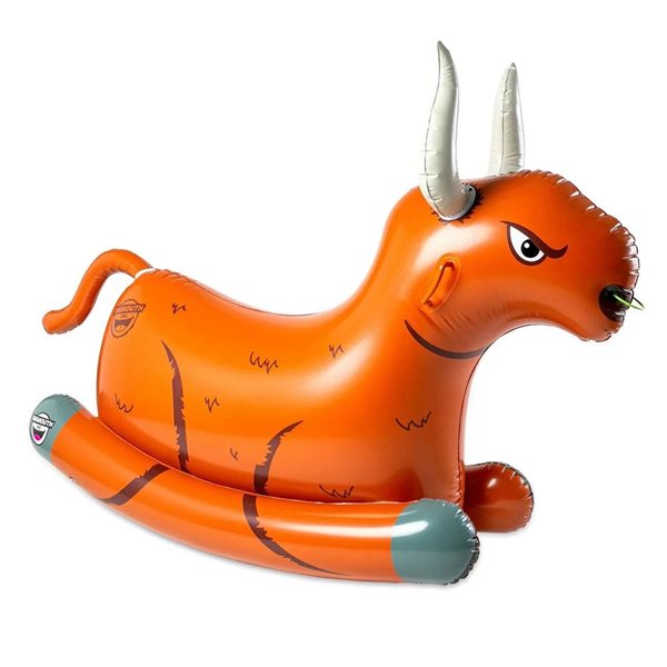 Vivere BigMouth Inflatable Pool Float - Bull Rocker