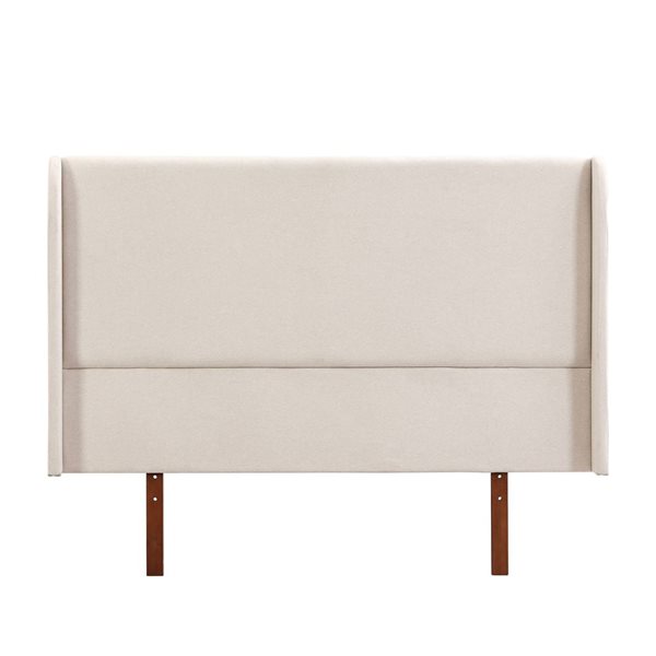 Mondawe King Size Double Wing High Headboard - Brown