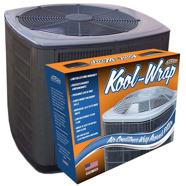 Air-Care Washable Kool Wrap Universal Air Conditioner Filter - 10 x 10-in