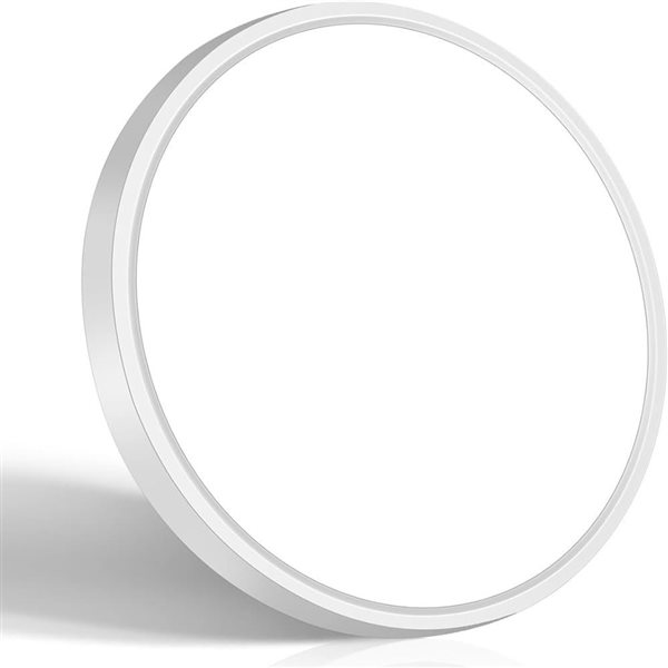 G1 Electronics 16-in White LED Flush Mount Ceiling Fixture