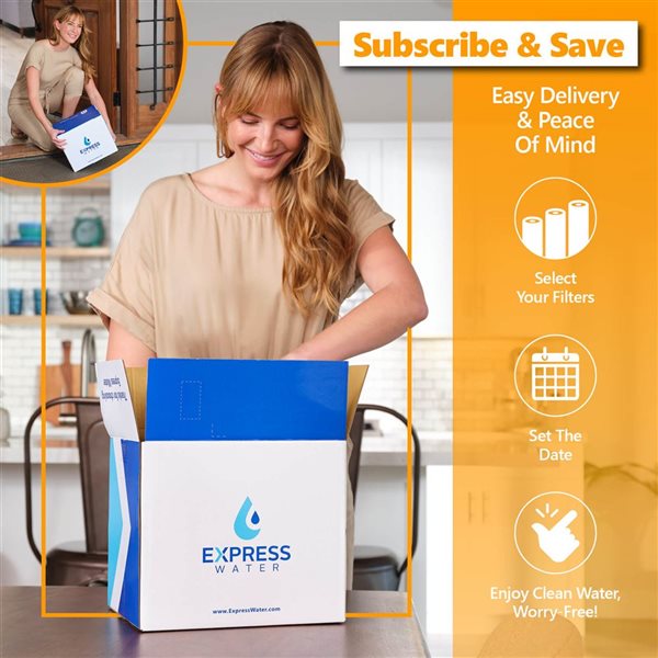 Express Water 9 Stage Alkaline and Mineral Boost Filtration Reverse Osmosis Filtration System