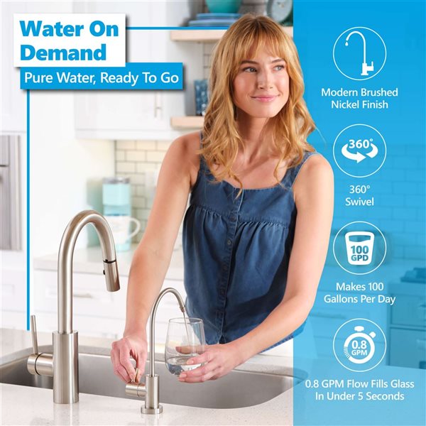 Express Water 9 Stage Alkaline and Mineral Boost Filtration Reverse Osmosis Filtration System