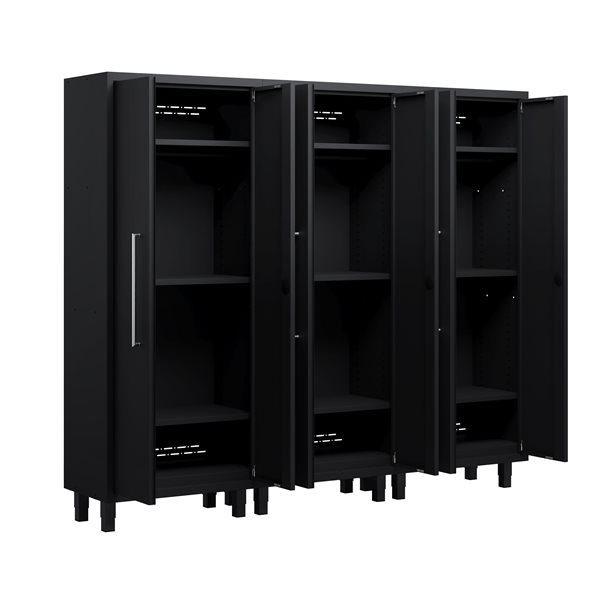 Ceha Garage Solutions Core Plus Series 3 Pcs Cabinet Set w/ 36-in Lockers