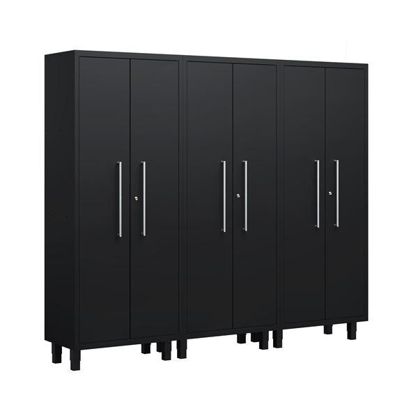 Ceha Garage Solutions Core Plus Series 3 Pcs Cabinet Set w/ 36-in Lockers