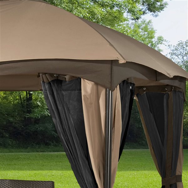 Sojag Phuket 10 x 12-ft Gazebo - Beige