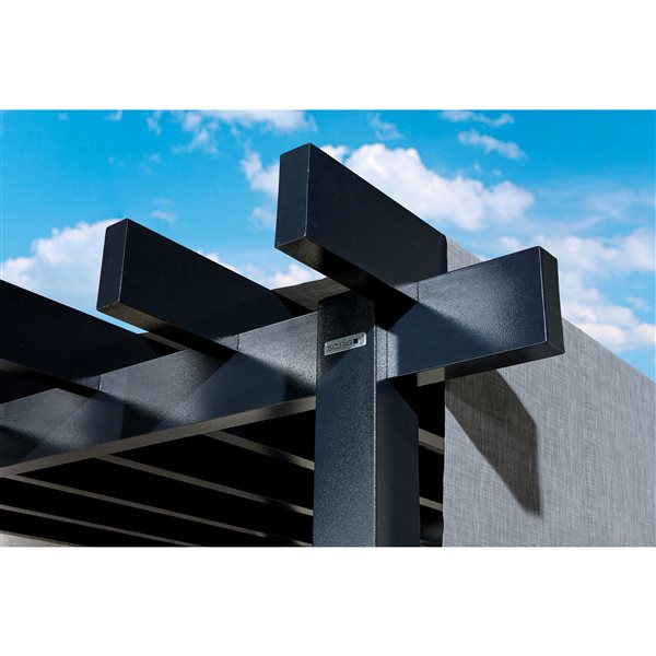 Sojag Yamba 10 x 16.5-ft Pergola w/ Aluminum Frame - Cream