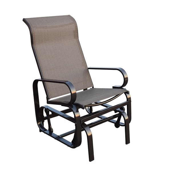 Sojag Belle Steel Glider Armchair - Grey