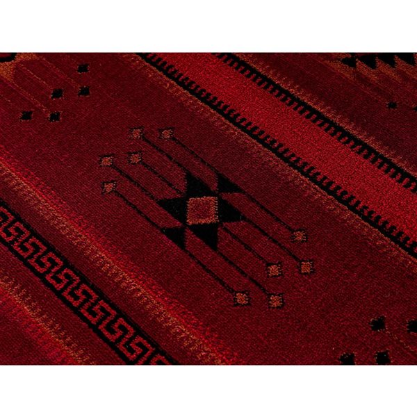 Erbanica 8 x 10-ft Baluchi Afghan Indoor Rectangle Rug - Deep Red
