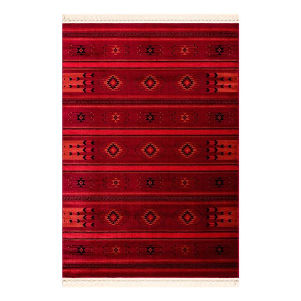 Erbanica 8 x 10-ft Baluchi Afghan Indoor Rectangle Rug - Deep Red