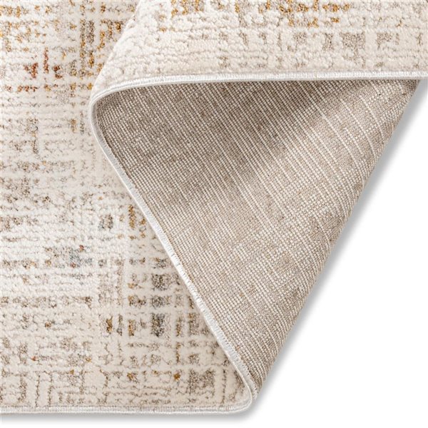 Erbanica 8 x 11-ft Kopfkino Transitional Distressed Indoor Rectangle Rug - Beige
