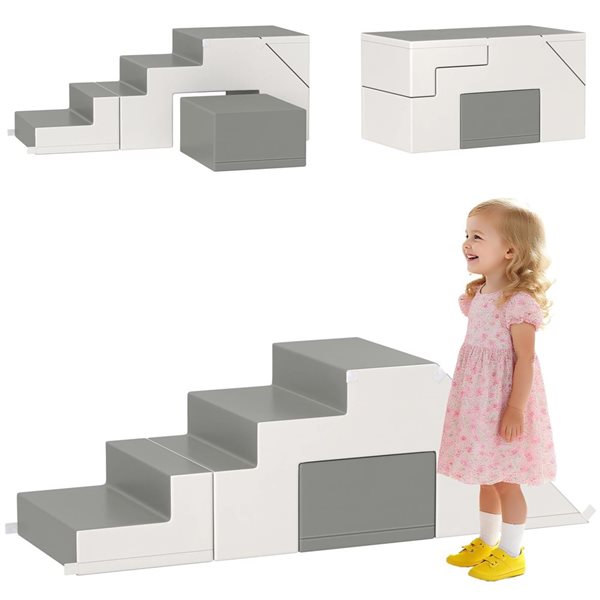 Ensemble de jeu au sol en mousse souple pour enfants Qaba 2 mcx, pour ...
