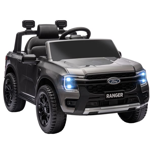 Qaba Kids' 12 V Ford Ranger Ride-On Electric Car w/ Rear Storage and ...