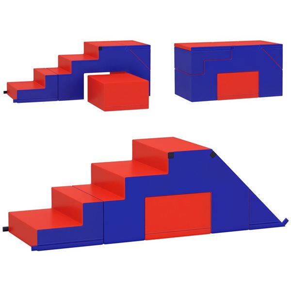 Ensemble de jeu au sol en mousse souple pour enfants Qaba 2 mcx, pour ...