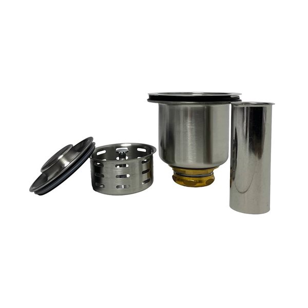 Unique Home Supplies 30-in Stainless Steel Undermount Single Bowl Kitchen Sink w/ Accessories