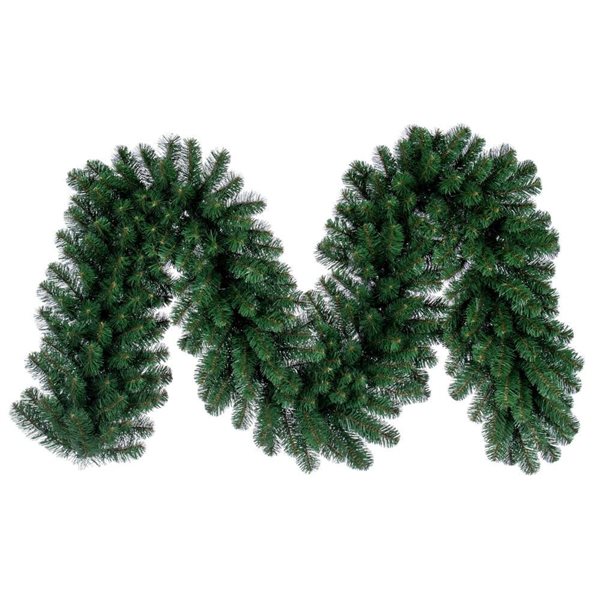 Vickerman 9-ft Indoor Unlit Grand Teton Artificial Christmas Garland