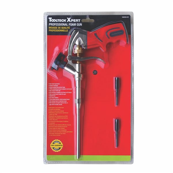 Tooltech Xpert Pro 750 Milliliters 13-in Slim Barrel Foam Dispensing Gun