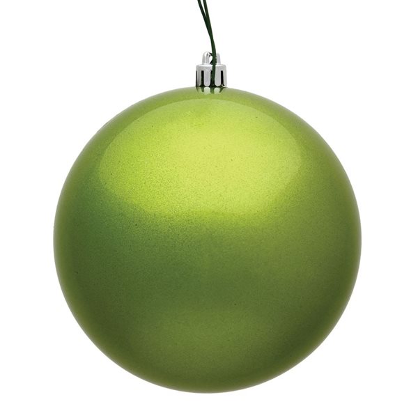Vickerman 12-Pack 3-in Lime Candy Ball Ornament