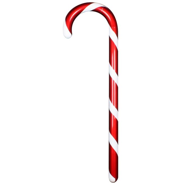 Vickerman 1-Pack 48-in Red and White Candy Cane Christmas Ornament