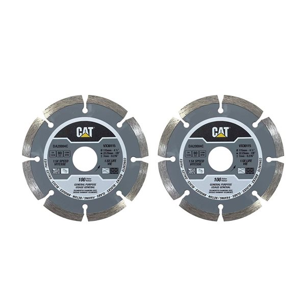 CAT 100 Value 5-in dia. 9T General Purpose Segmented Concrete Circular ...