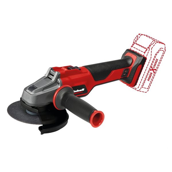 Einhell AXXIO 18/115 Q 18V Brushless Motor Cordless 4-1/2-in Angle Grinder