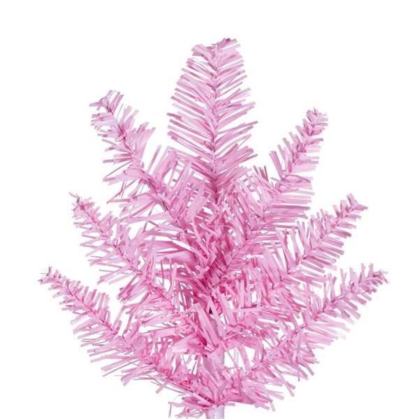 Vickerman 3-ft Pink Fir Unlit Artificial Christmas Tree