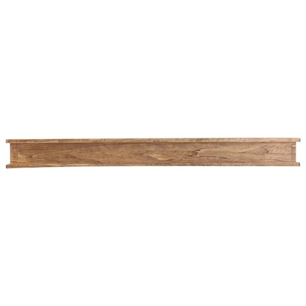 Dogberry Collections Cottage Fireplace Mantel 72 x 6 x 5.5-in - Aged Oak